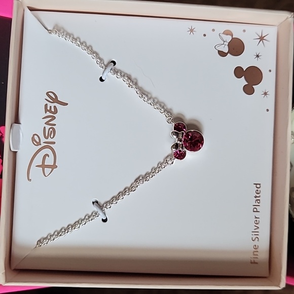 Disney Minnie Mouse Necklace Disney Minnie Mouse Necklace Disney Minnie Mouse Ne - Picture 8 of 17